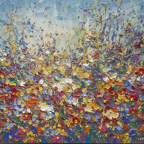 Painting, Meadow (Prairie), Janusz Kik
