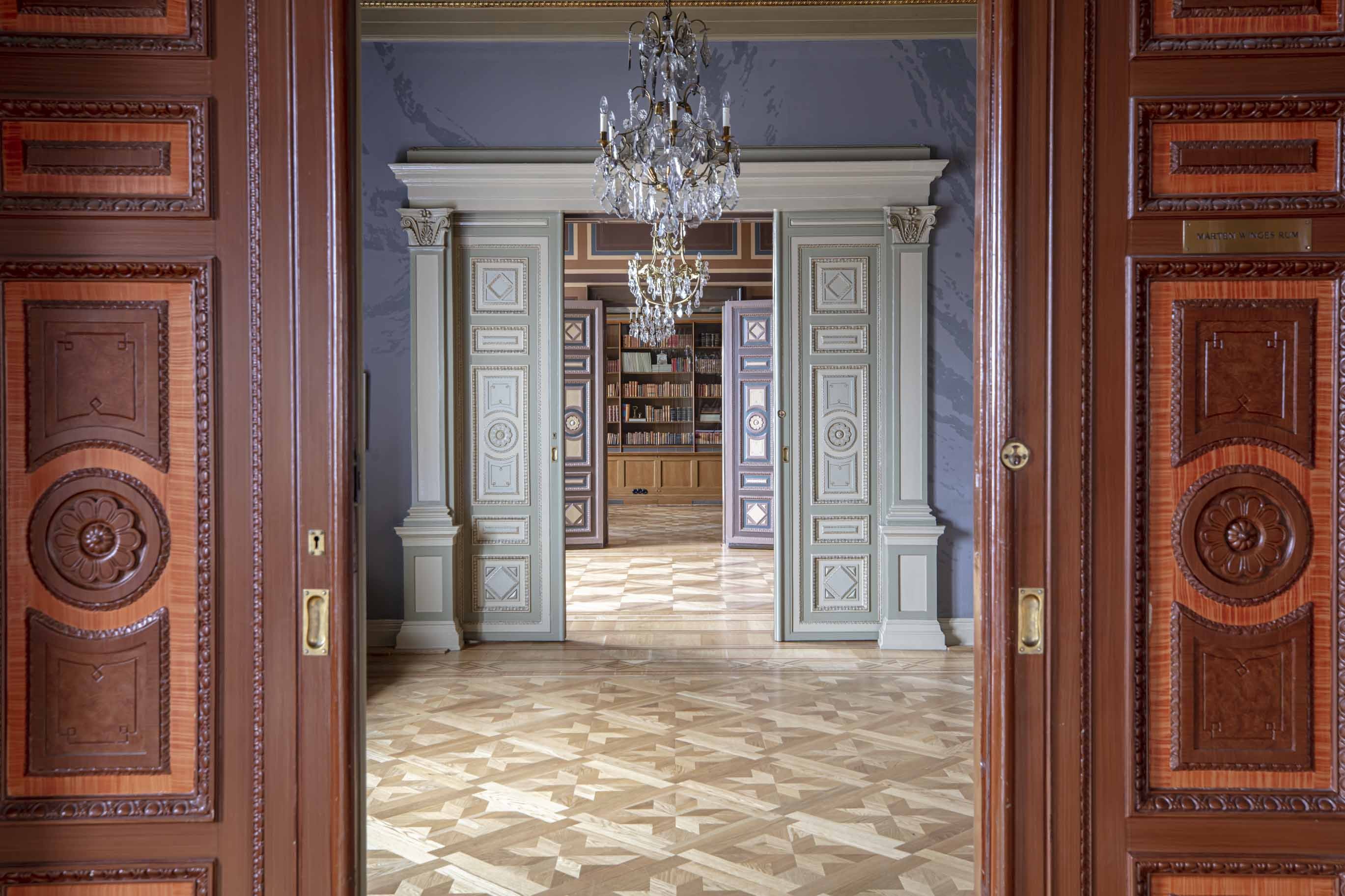 Celia Rogge, Enfiladen Vid Hamnen. From the Grand Interiors series Celia Rogge, Enfiladen Vid Hamnen. From the Grand Interiors series