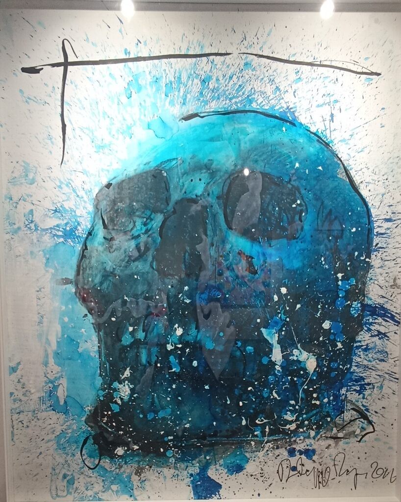 Philippe Pasqua, Blue Skull Philippe Pasqua, Blue Skull