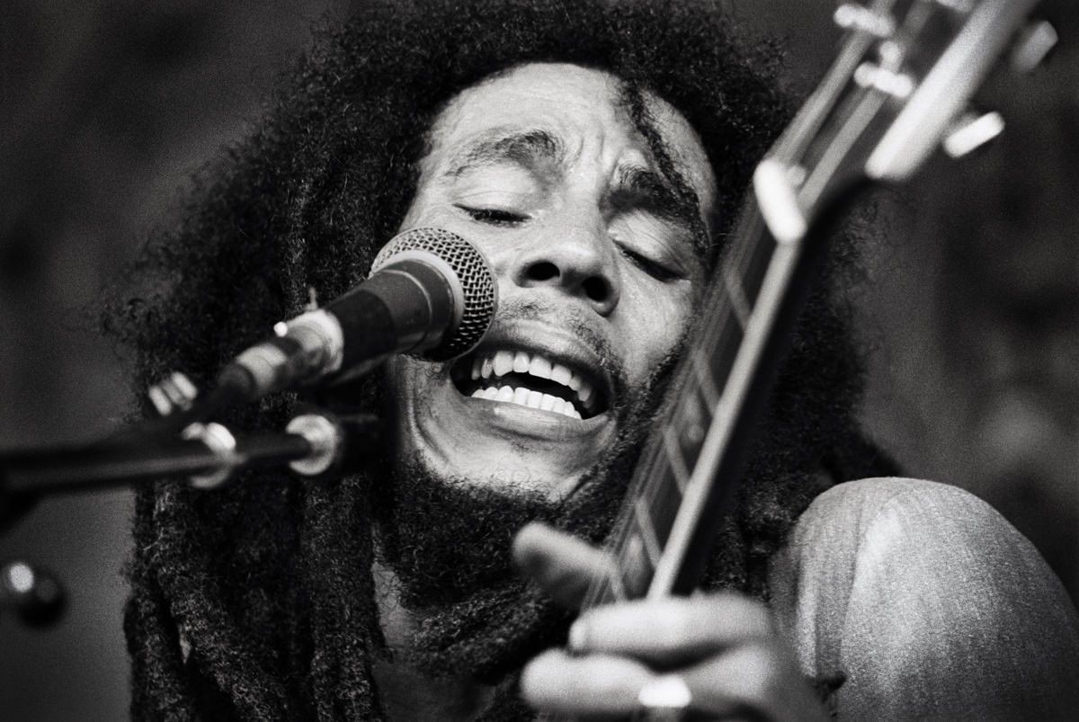 Michael Grecco, Bob Marley at Berkshire Music Glen, (II) Michael Grecco, Bob Marley at Berkshire Music Glen, (II)