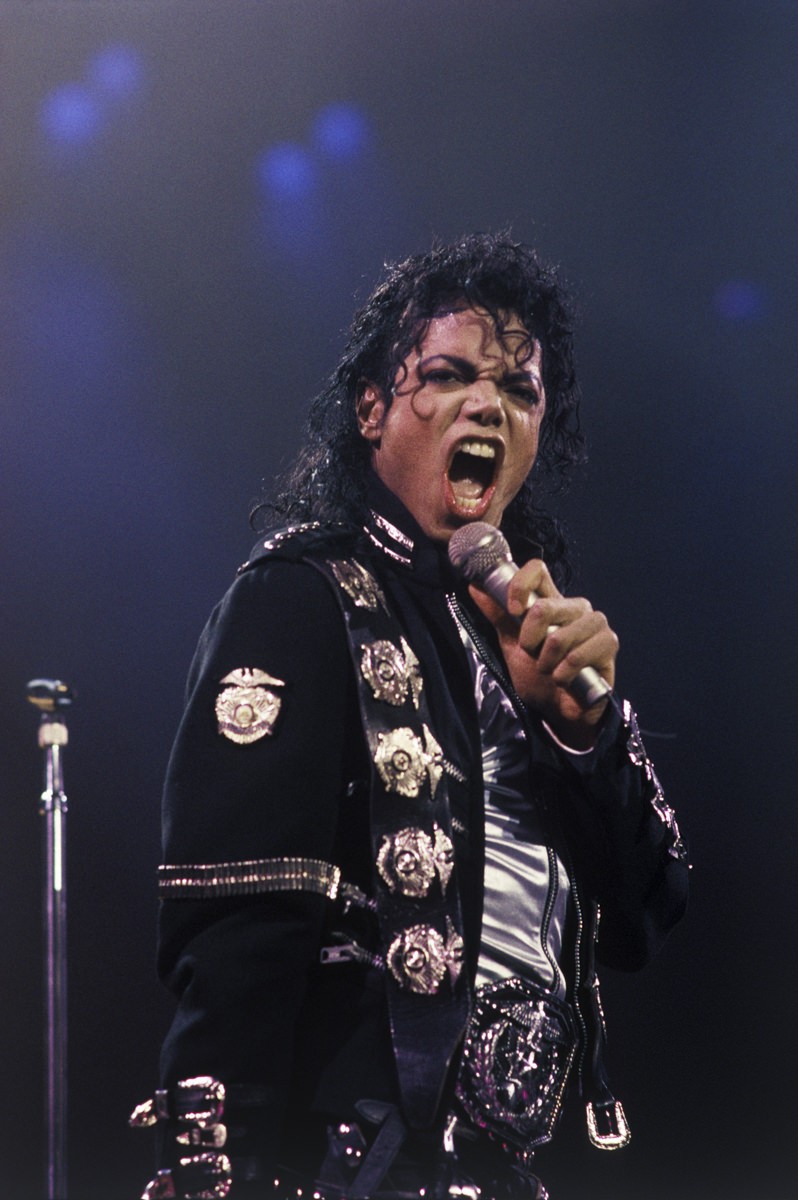 Michael Grecco, Michael Jackson - LA Sports Arena, Los Angeles, CA (II) Michael Grecco, Michael Jackson - LA Sports Arena, Los Angeles, CA (II)