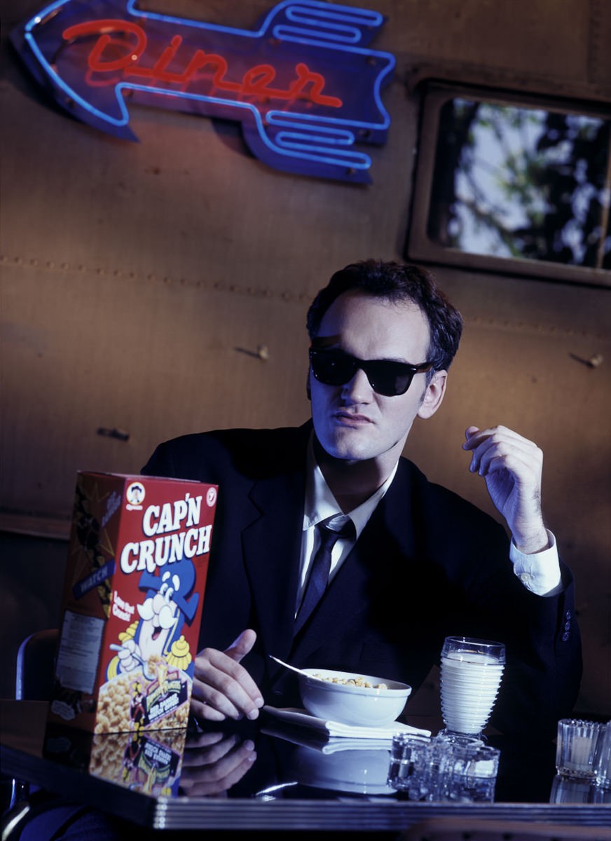 Michael Grecco, Quentin Tarantino - Hollywood Grill, Los Angeles, CA Michael Grecco, Quentin Tarantino - Hollywood Grill, Los Angeles, CA