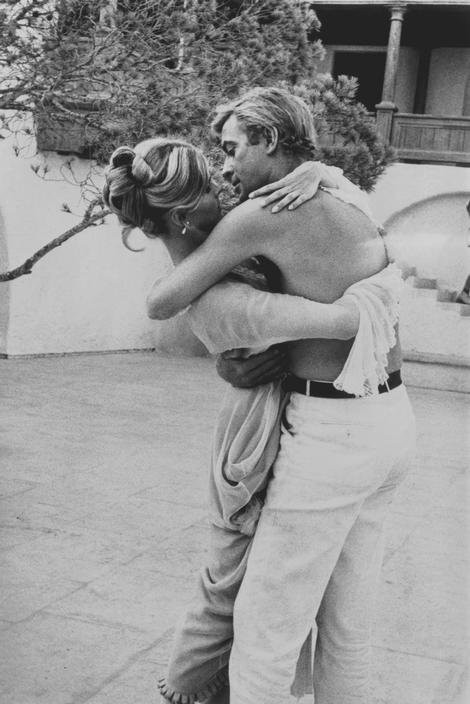 Eve Arnold, Candice BERGEN and Michael CAINE - Spain, Mallorca 1967 II Eve Arnold, Candice BERGEN and Michael CAINE - Spain, Mallorca 1967 II