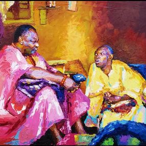 Painting, Life: The Best Teacher, Naomi Oyeniyi