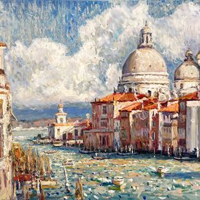 Painting, Venice Cathedral, Evgeny Chernyakovsky