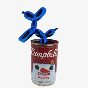 Skulpturen, PopArt - Campbell soup x Balloon Dog Blue x Snowman, Koen Betjes