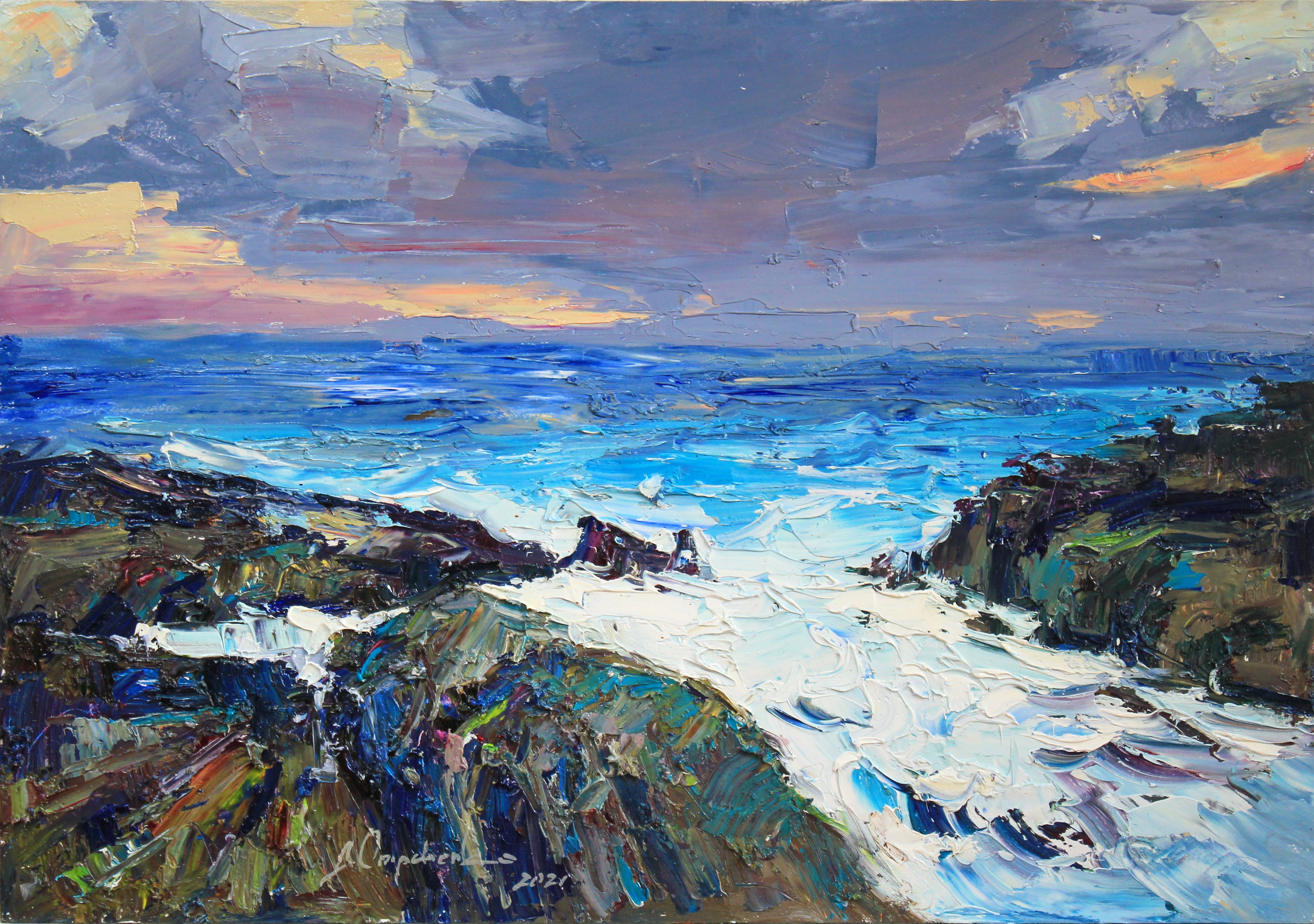 Alisa Onipchenko-Cherniakovska, Rocky shores Alisa Onipchenko-Cherniakovska, Rocky shores