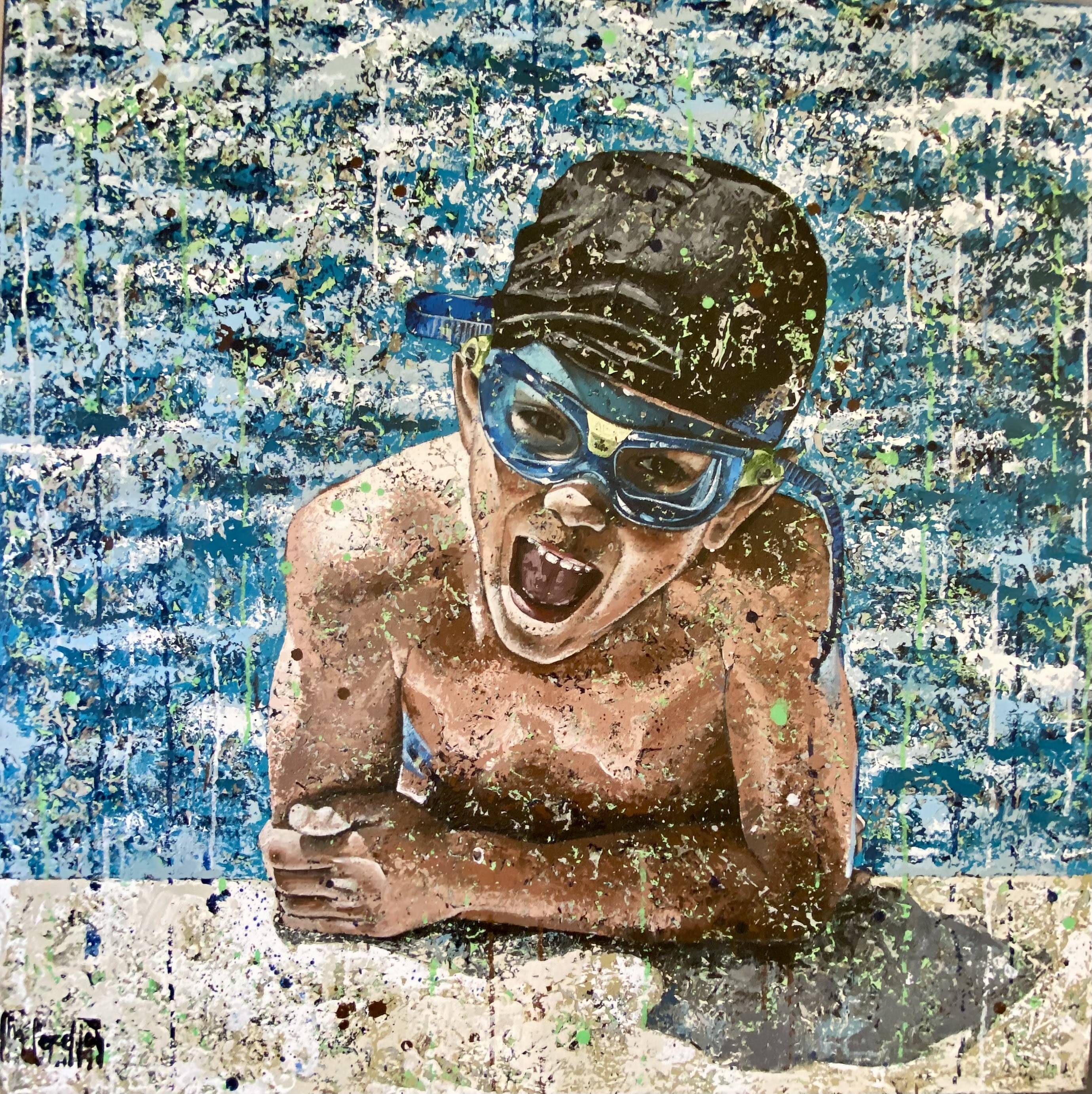 Marta Carceller, In the pool I Marta Carceller, In the pool I