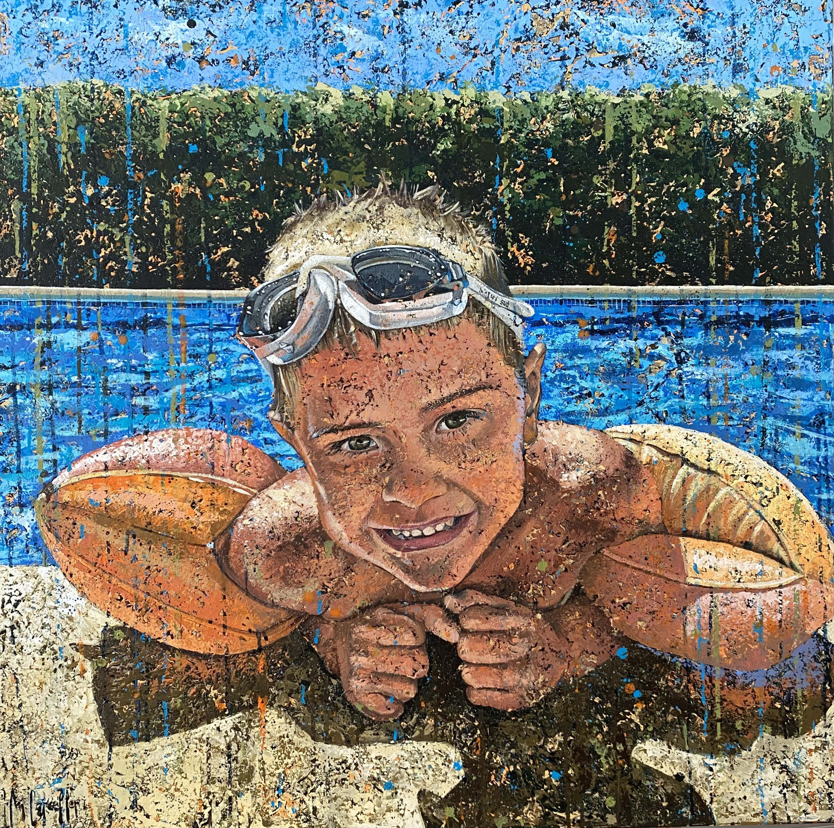 Marta Carceller, In the pool II Marta Carceller, In the pool II