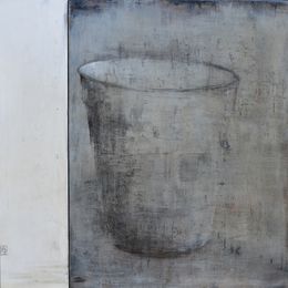 Painting, Le gobelet d'argent, Françoise Danel