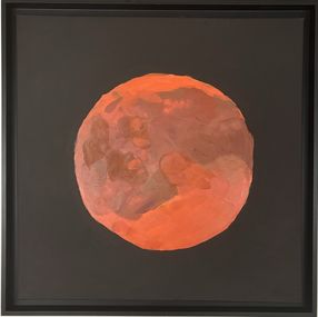 Peinture, Formes et couleurs du monde - There is no planet B - Mars, Thomas Jeunet