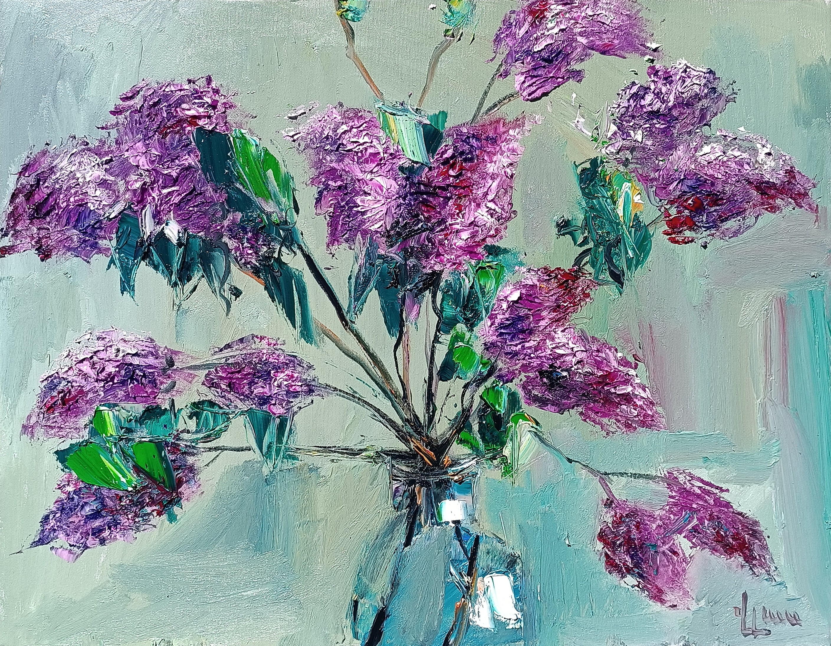 Vlas Ayvazyan, Lush Lilac Elegance Vlas Ayvazyan, Lush Lilac Elegance