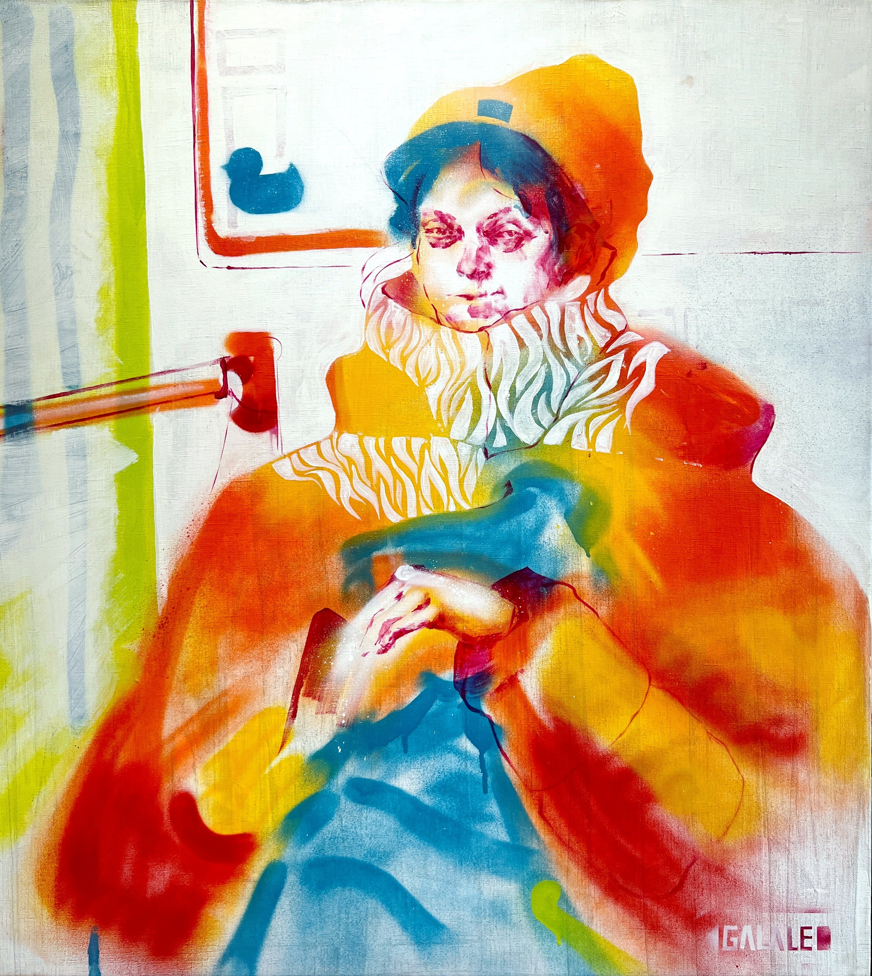 Halyna Abramova, Self Portrait Halyna Abramova, Self Portrait