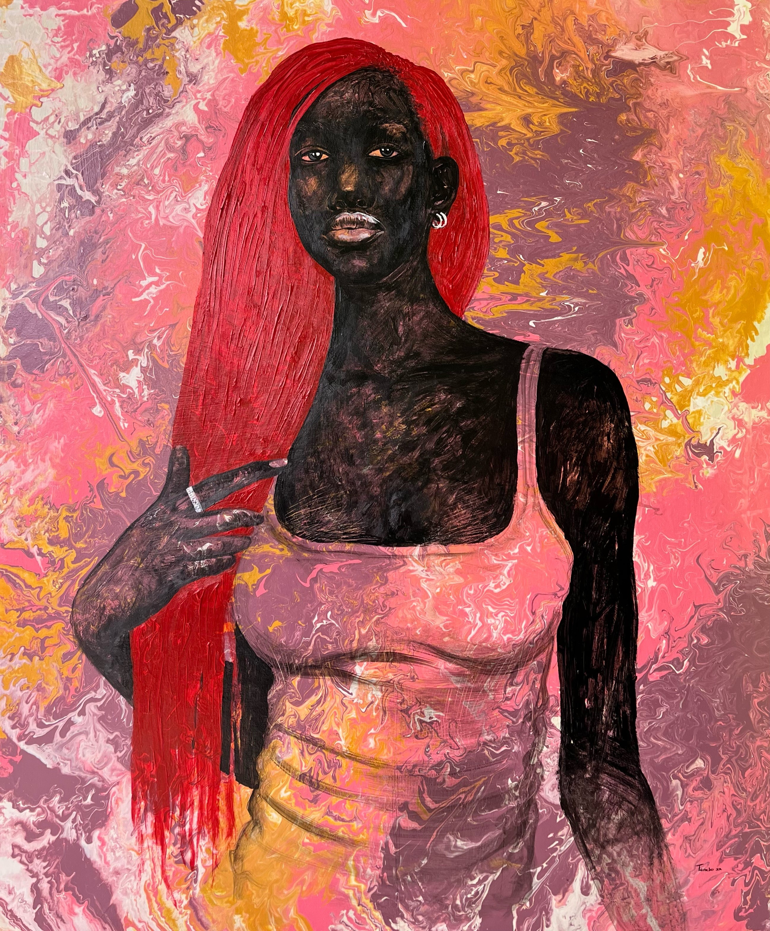 Maria Tendo, Red Hair Maria Tendo, Red Hair