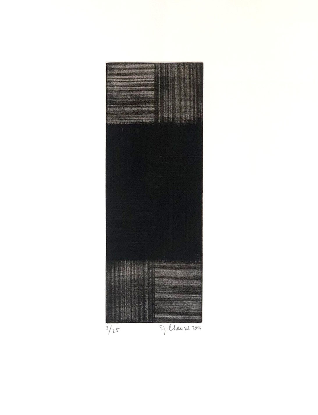 Jacques Clauzel, Gravure 2016-R-2 Jacques Clauzel, Gravure 2016-R-2