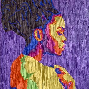 Painting, In Her Thought, Bello Adedoyin