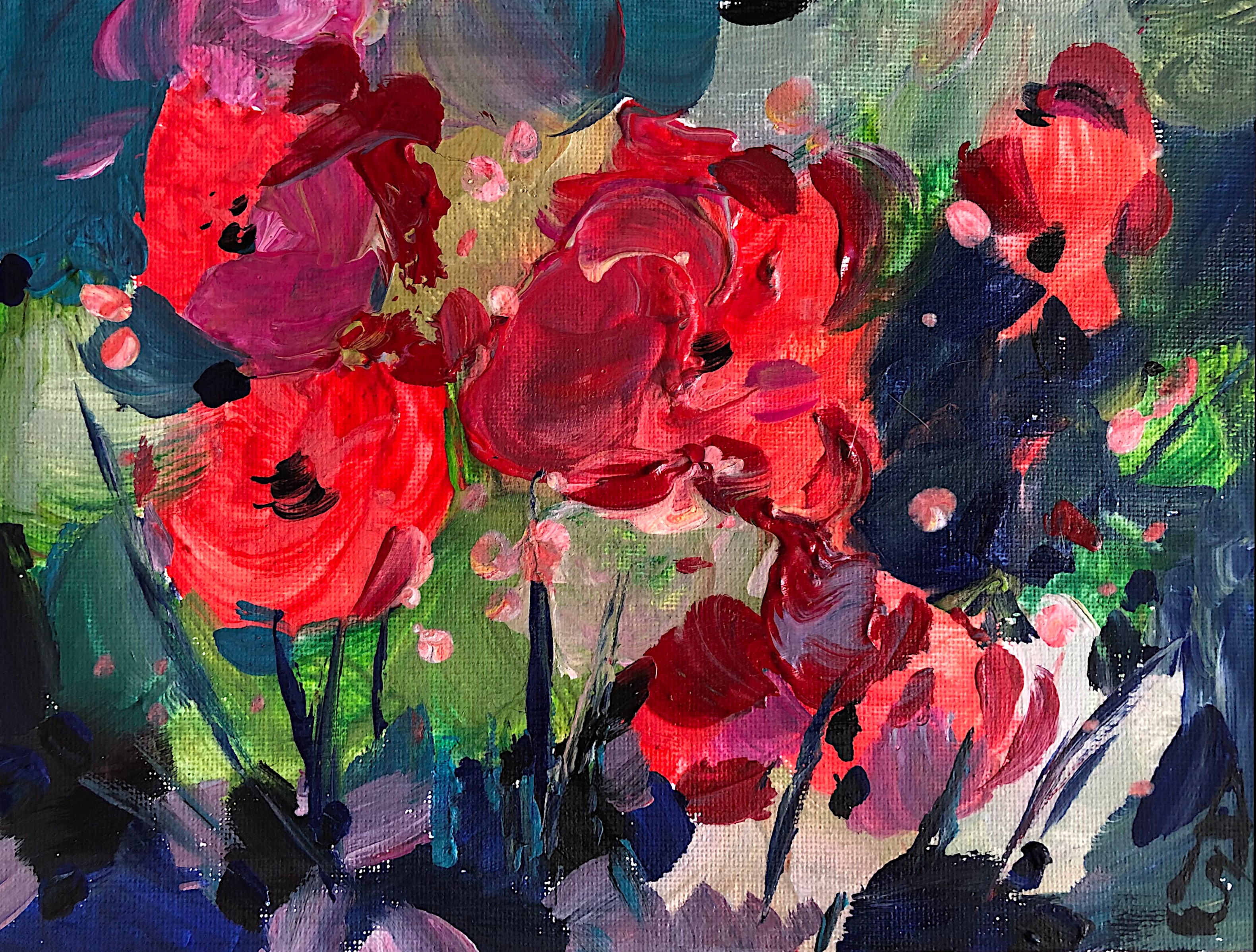 Sona Adalyan, Red Poppies Sona Adalyan, Red Poppies
