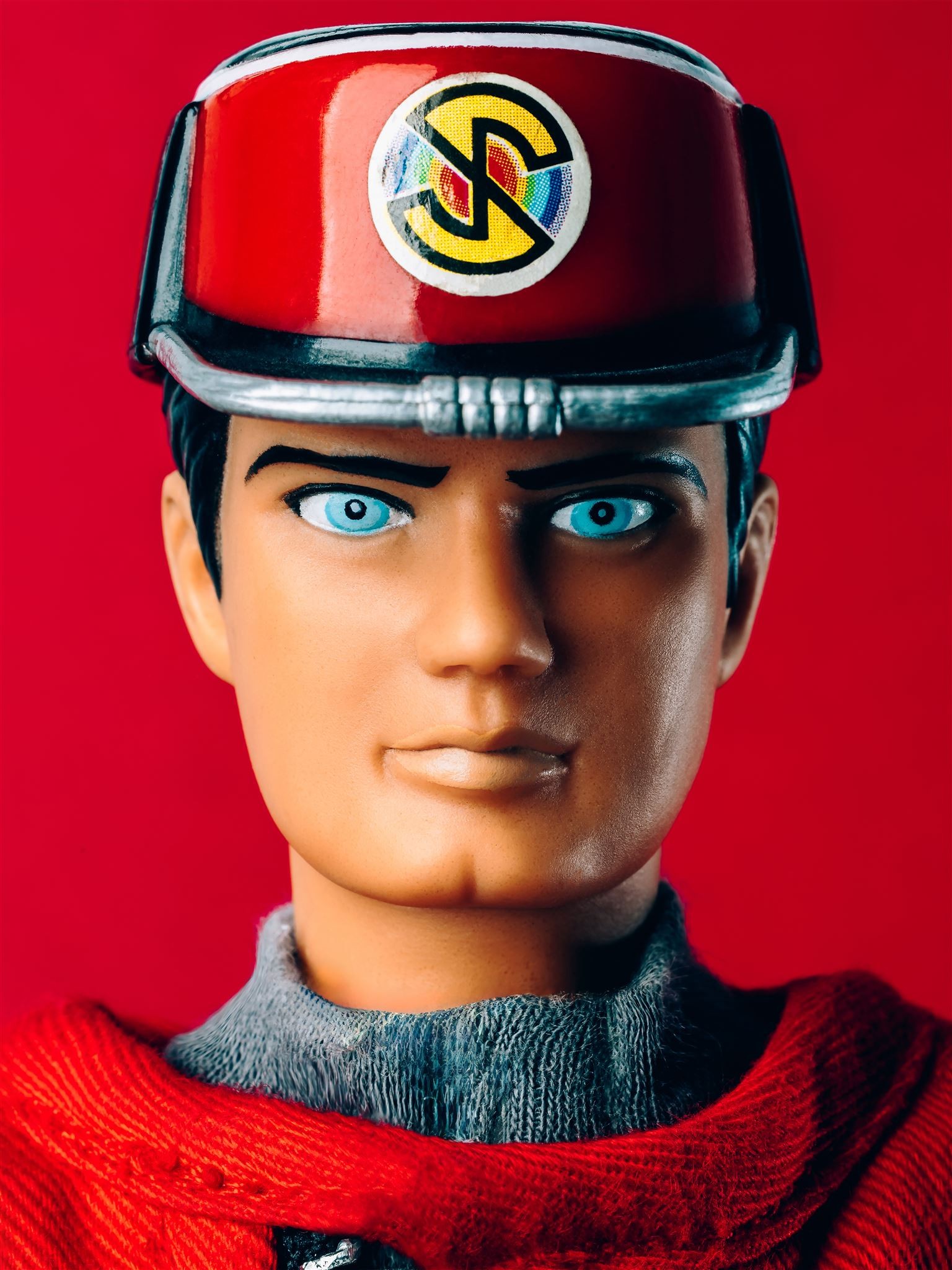 Ryan O'Donoghue, Plastic Head: Vintage Captain Scarlet Doll - 1993 Ryan O'Donoghue, Plastic Head: Vintage Captain Scarlet Doll - 1993