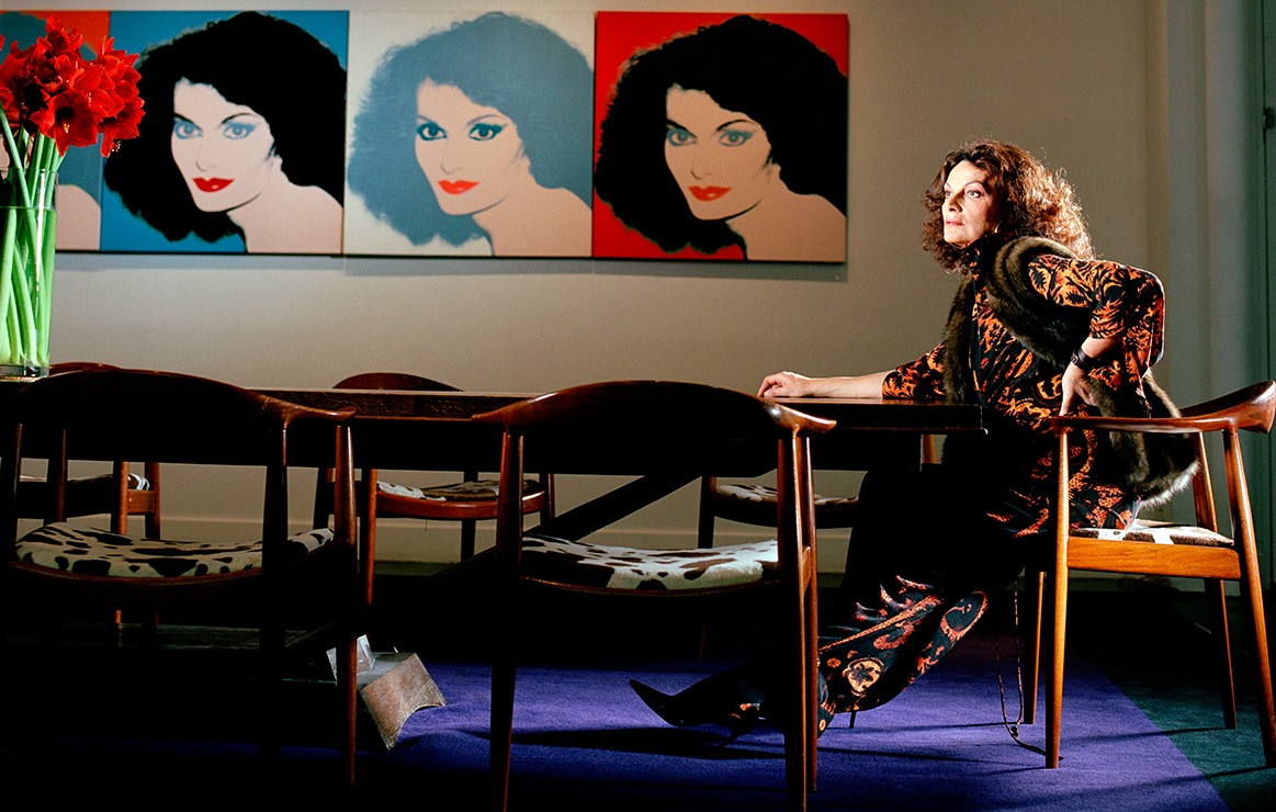 David Drebin, Diane Von Furstenberg (Lightbox) David Drebin, Diane Von Furstenberg (Lightbox)