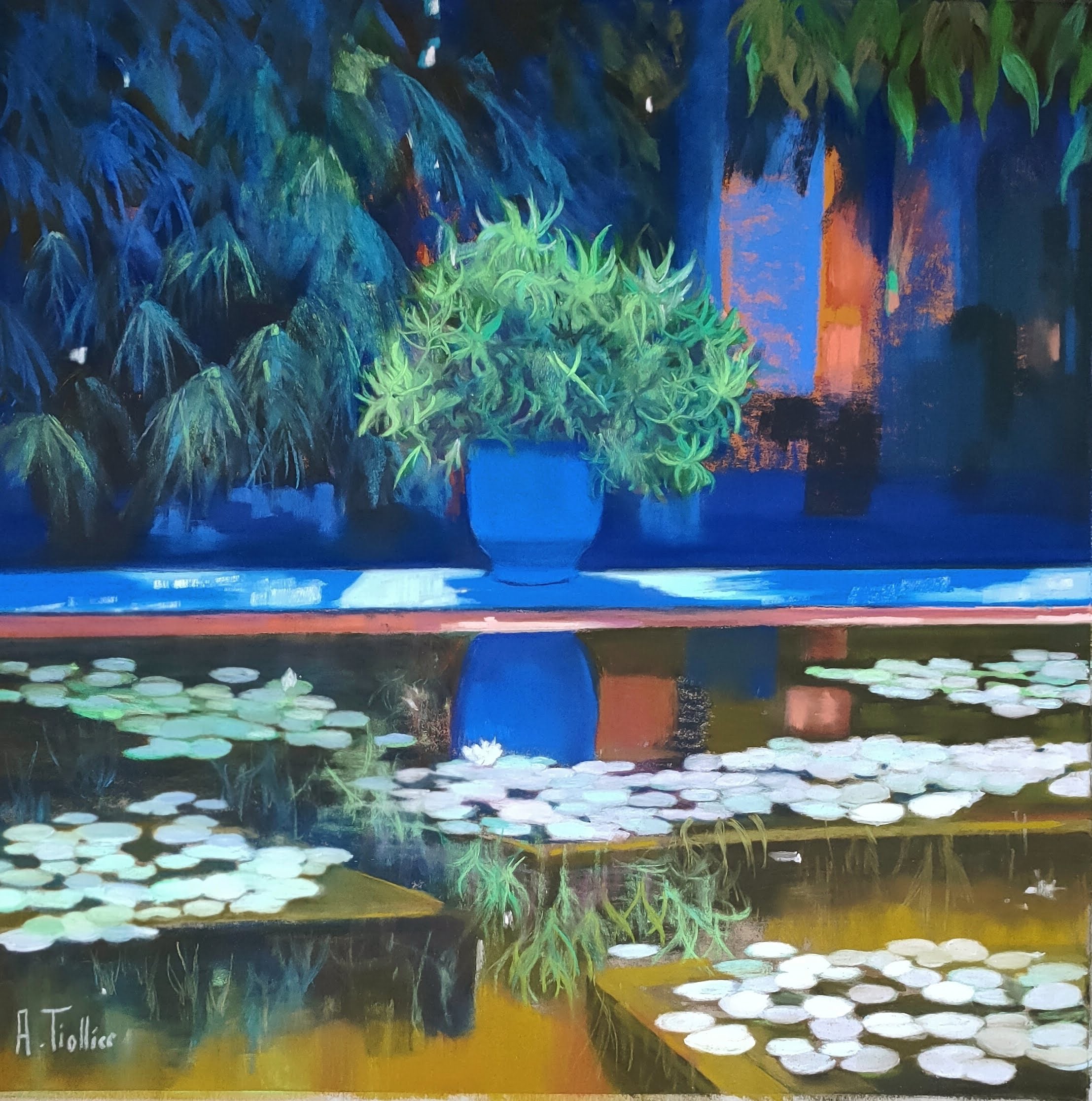 Agnès Tiollier, L'instant majorelle IV Agnès Tiollier, L'instant majorelle IV