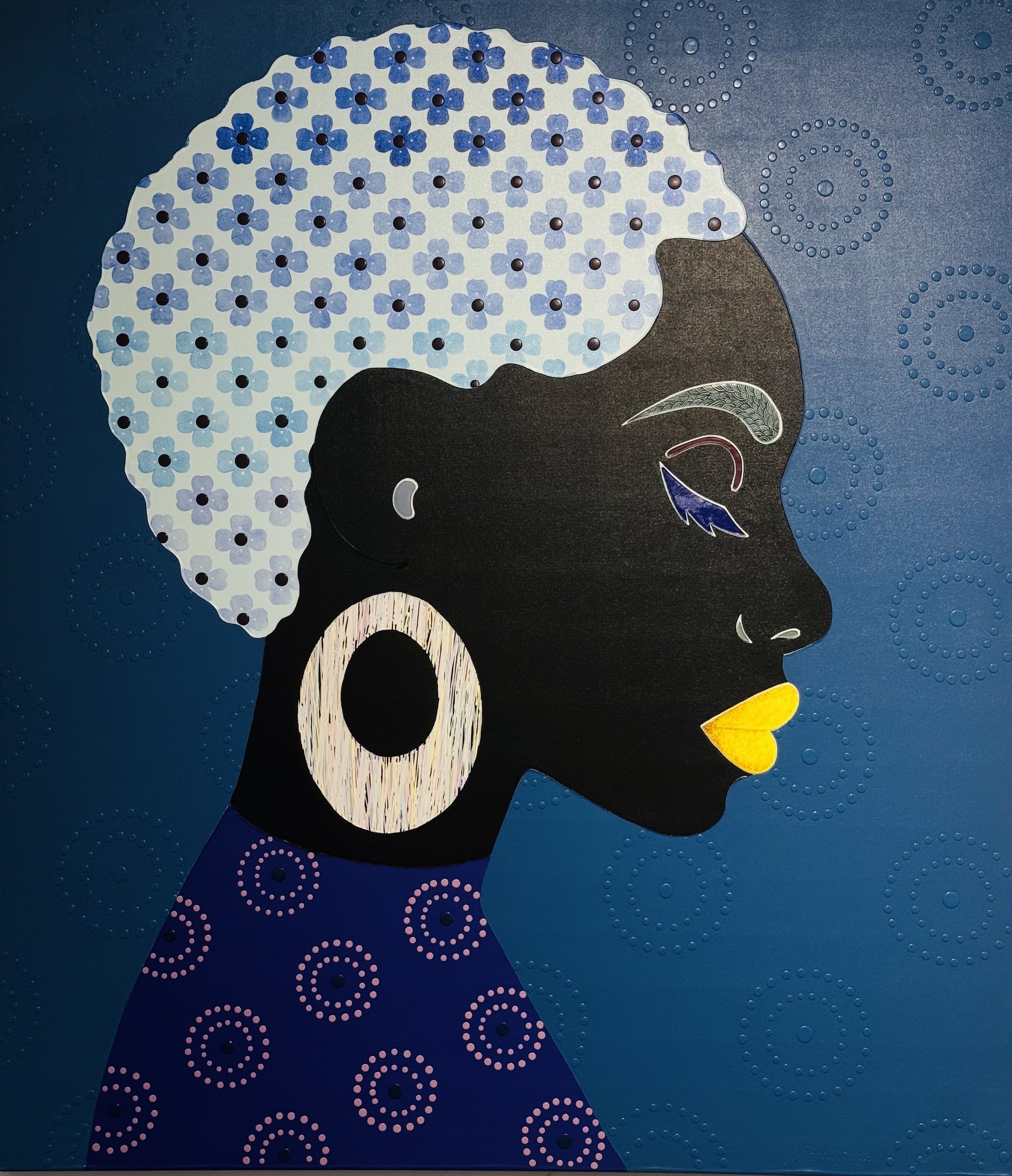N. Gail, African Woman (Blue) N. Gail, African Woman (Blue)