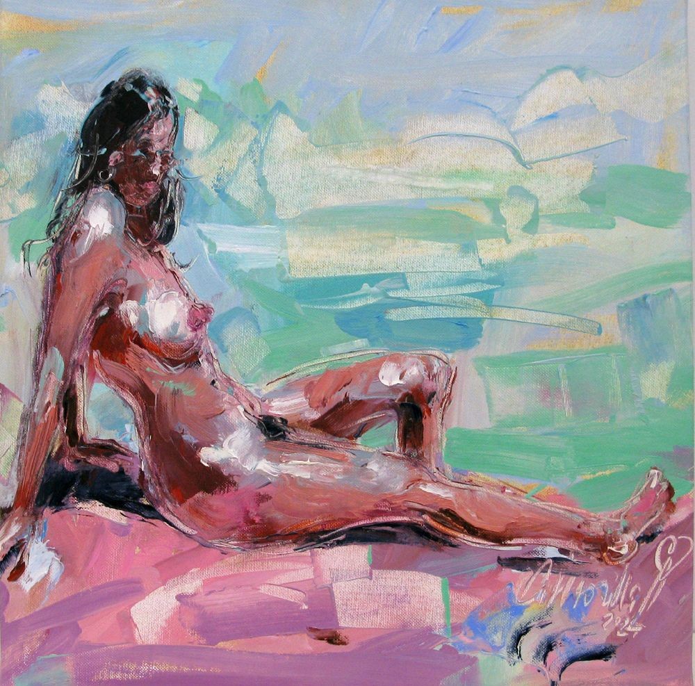 Olena Siniuhina, La plage 12 Olena Siniuhina, La plage 12