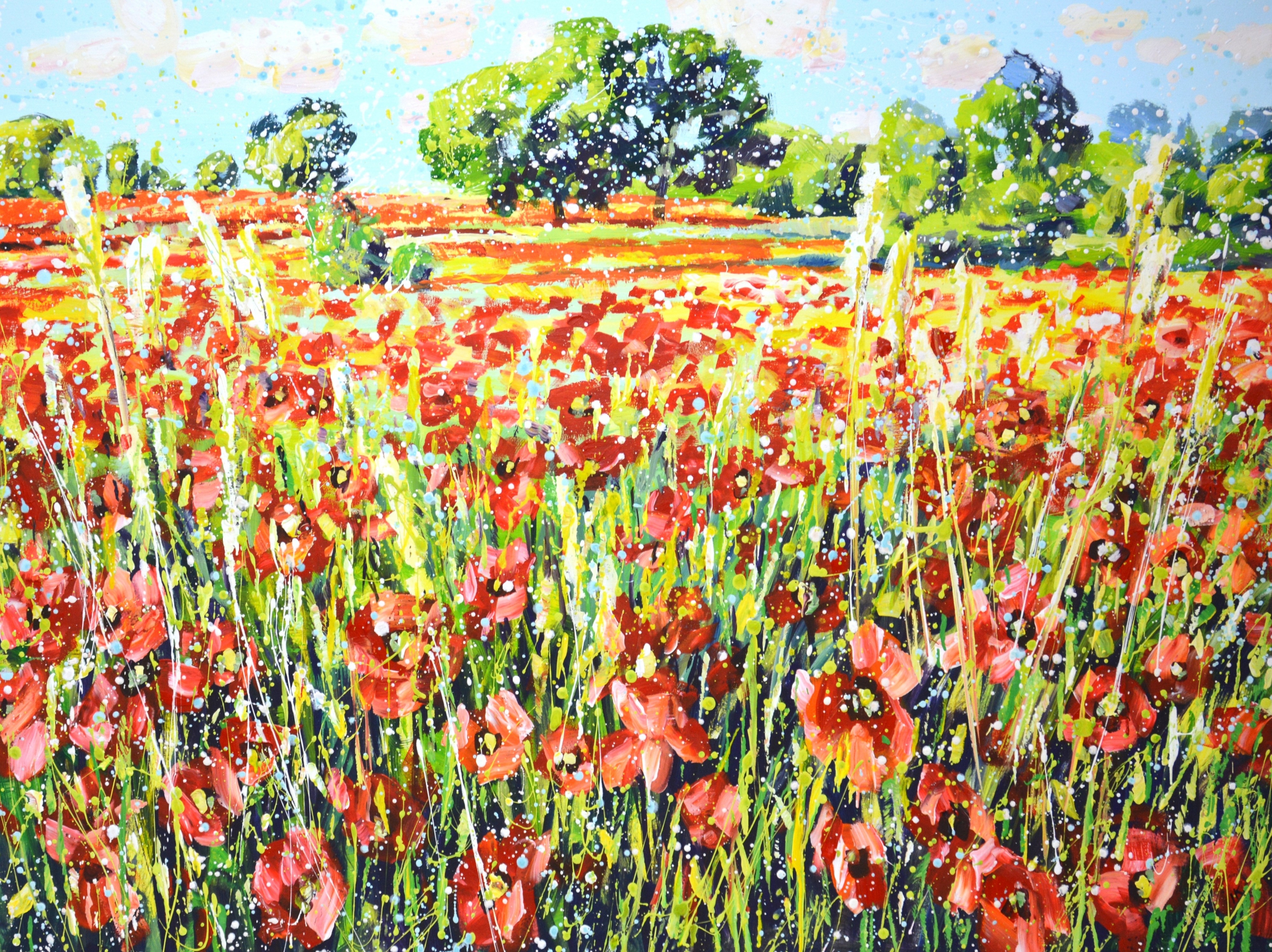 Iryna Kastsova, Poppy field 9 Iryna Kastsova, Poppy field 9