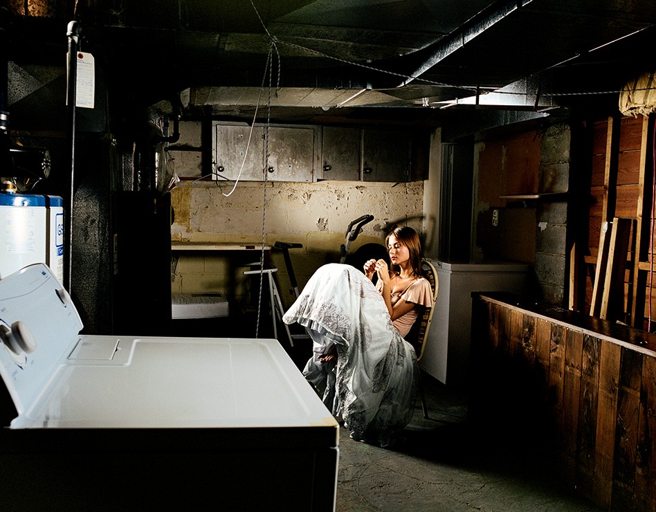 David Drebin, Girl And Washer (Lightbox) David Drebin, Girl And Washer (Lightbox)