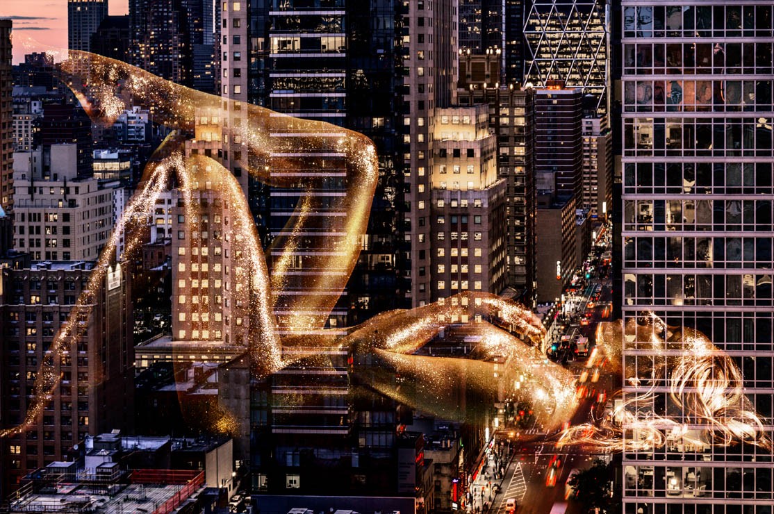 David Drebin, Golden Dream (Lightbox) David Drebin, Golden Dream (Lightbox)