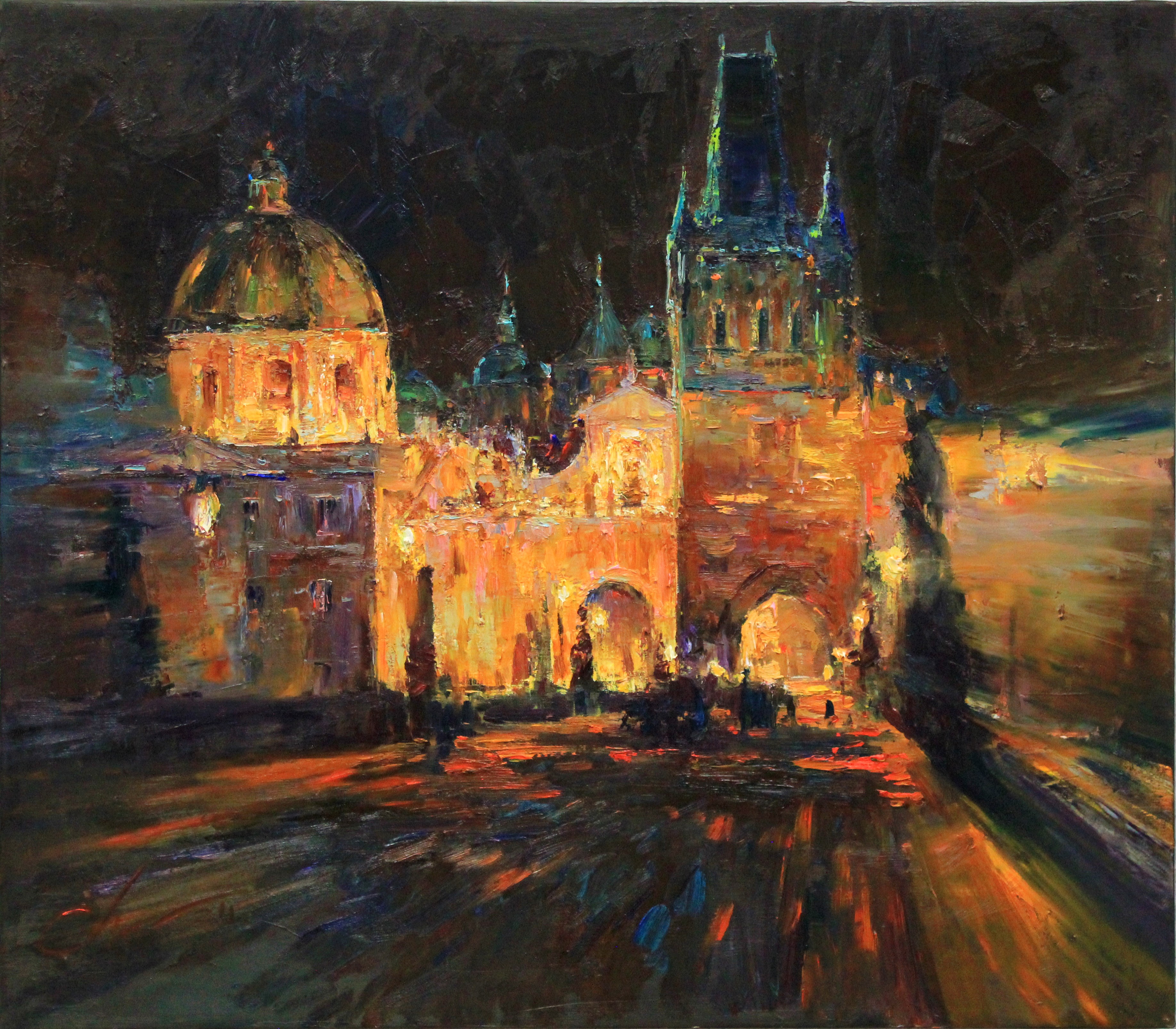 Serhii Cherniakovskyi, Night lights of Prague Serhii Cherniakovskyi, Night lights of Prague