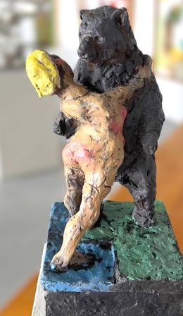 Skulpturen, Elf and the dancing bear, Markus Lüpertz