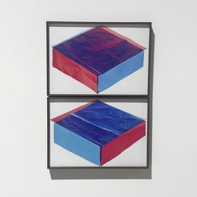 Photographie, Boxes #1 Blue on Red & Red on Blue, Ignacio Barrios