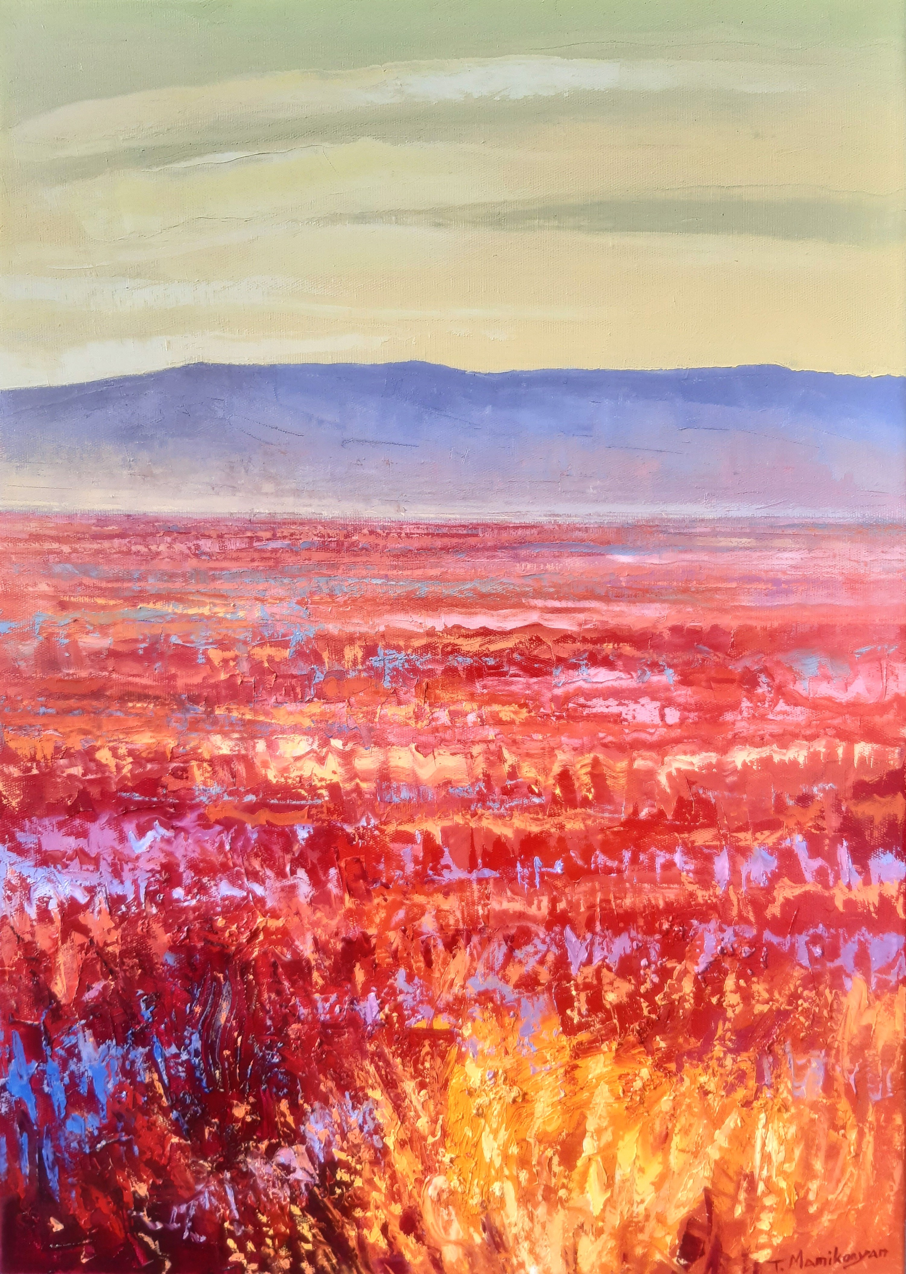 Tigran Mamikonyan, Red Field 1 Tigran Mamikonyan, Red Field 1