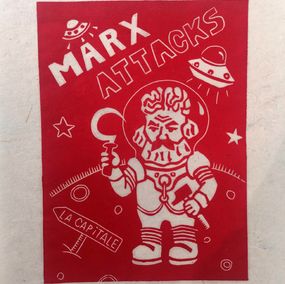 Print, Marx attacks, Philippe Achermann