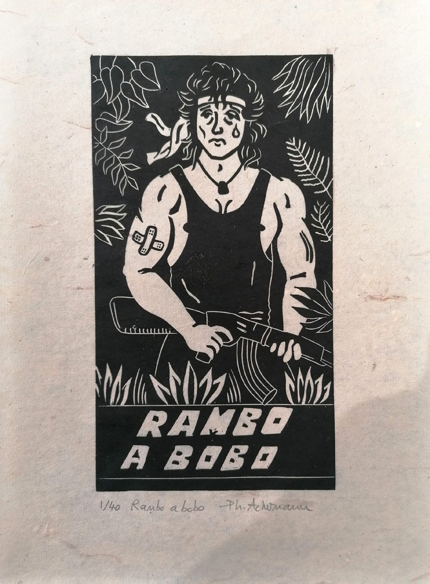 Philippe Achermann, Rambo a bobo Philippe Achermann, Rambo a bobo