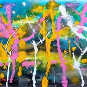 Pintura, Abstract forest-II, Stanislav Bojankov