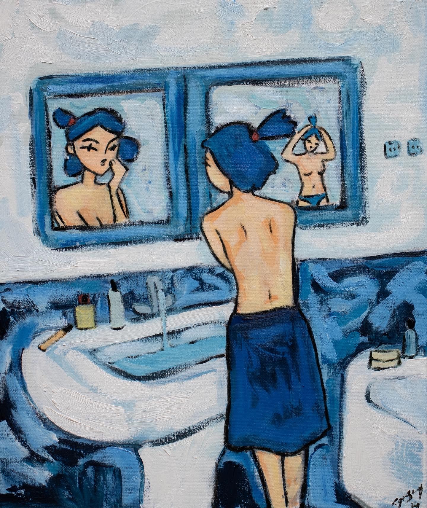 Etienne Quesnay, The Routine // A Bathroom Story Etienne Quesnay, The Routine // A Bathroom Story