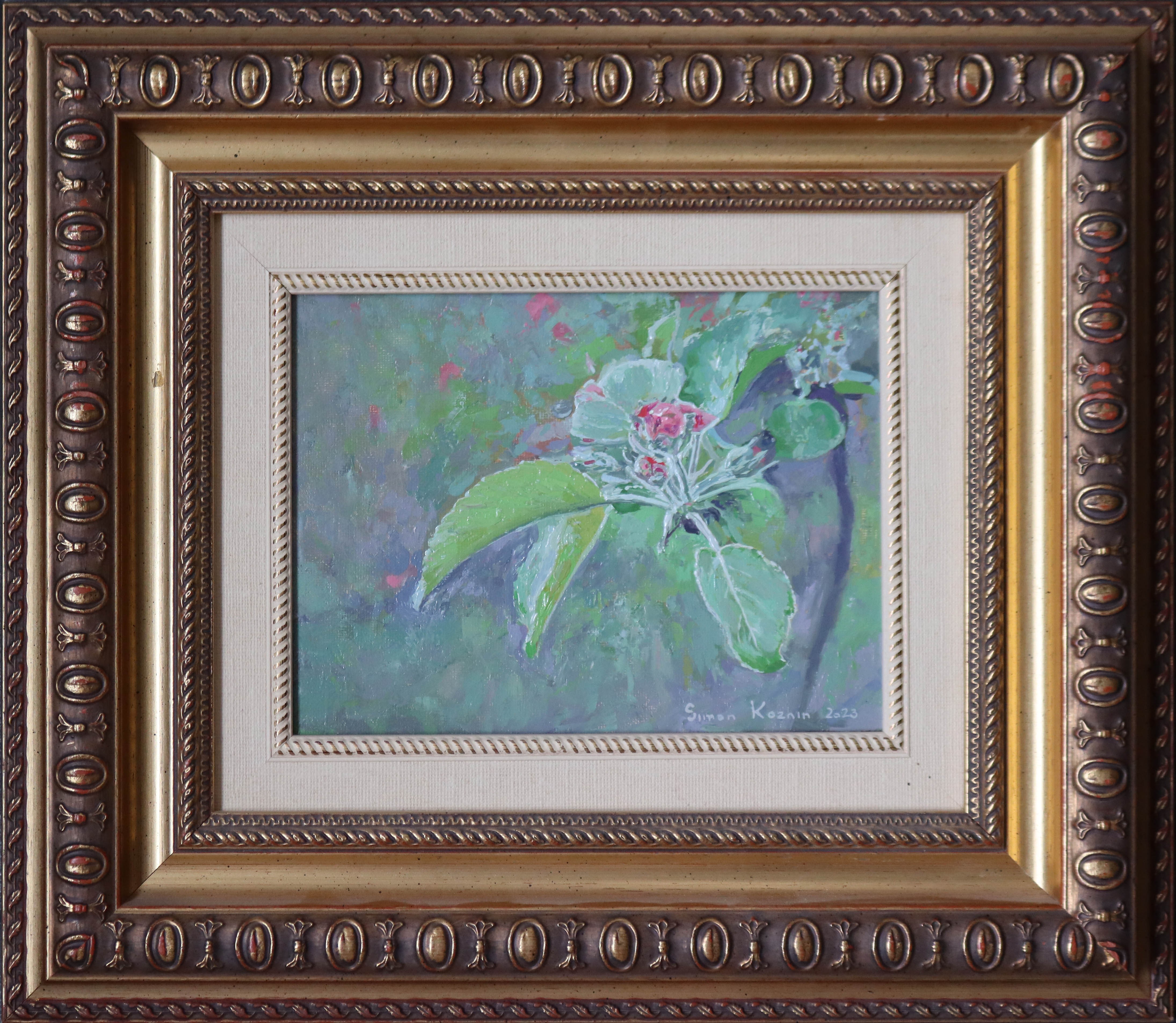 Simon Kozhin, Apple tree buds in bloom Simon Kozhin, Apple tree buds in bloom