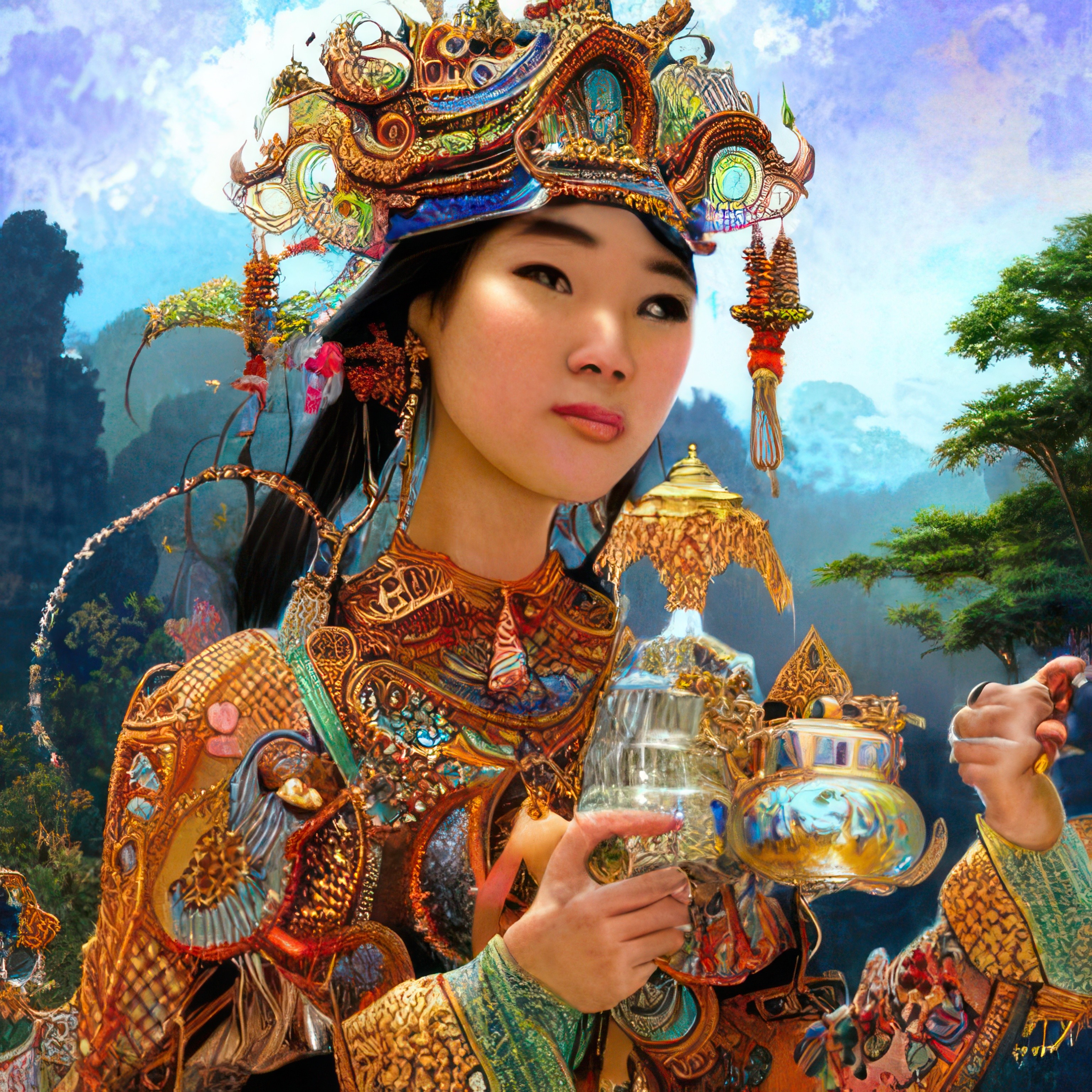The opium smoking white elephant, Aus der Serie: Buddhas Lächeln: Eine Ode an die Schönheit Thailands (1) The opium smoking white elephant, Aus der Serie: Buddhas Lächeln: Eine Ode an die Schönheit Thailands (1)
