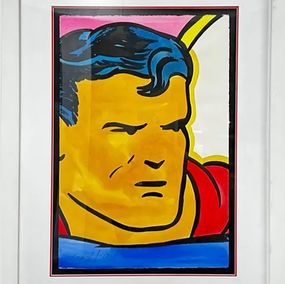 Gemälde, Superman, John Matos Crash