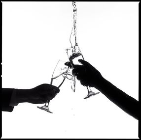 Fotografía, Two Glasses of Champagne Silhouette, Tyler Shields
