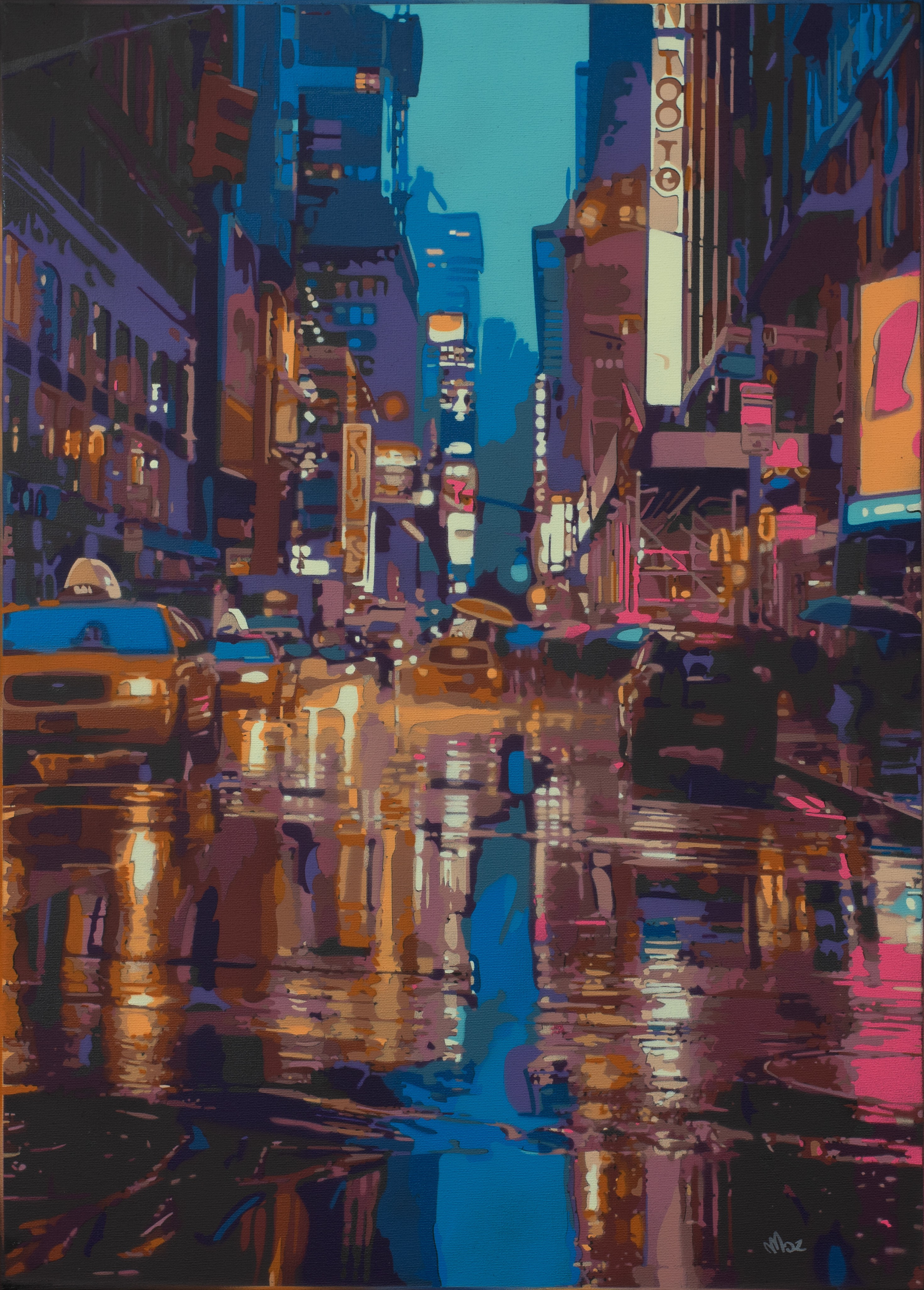 Marco Barberio, New York city Rain #9 Marco Barberio, New York city Rain #9