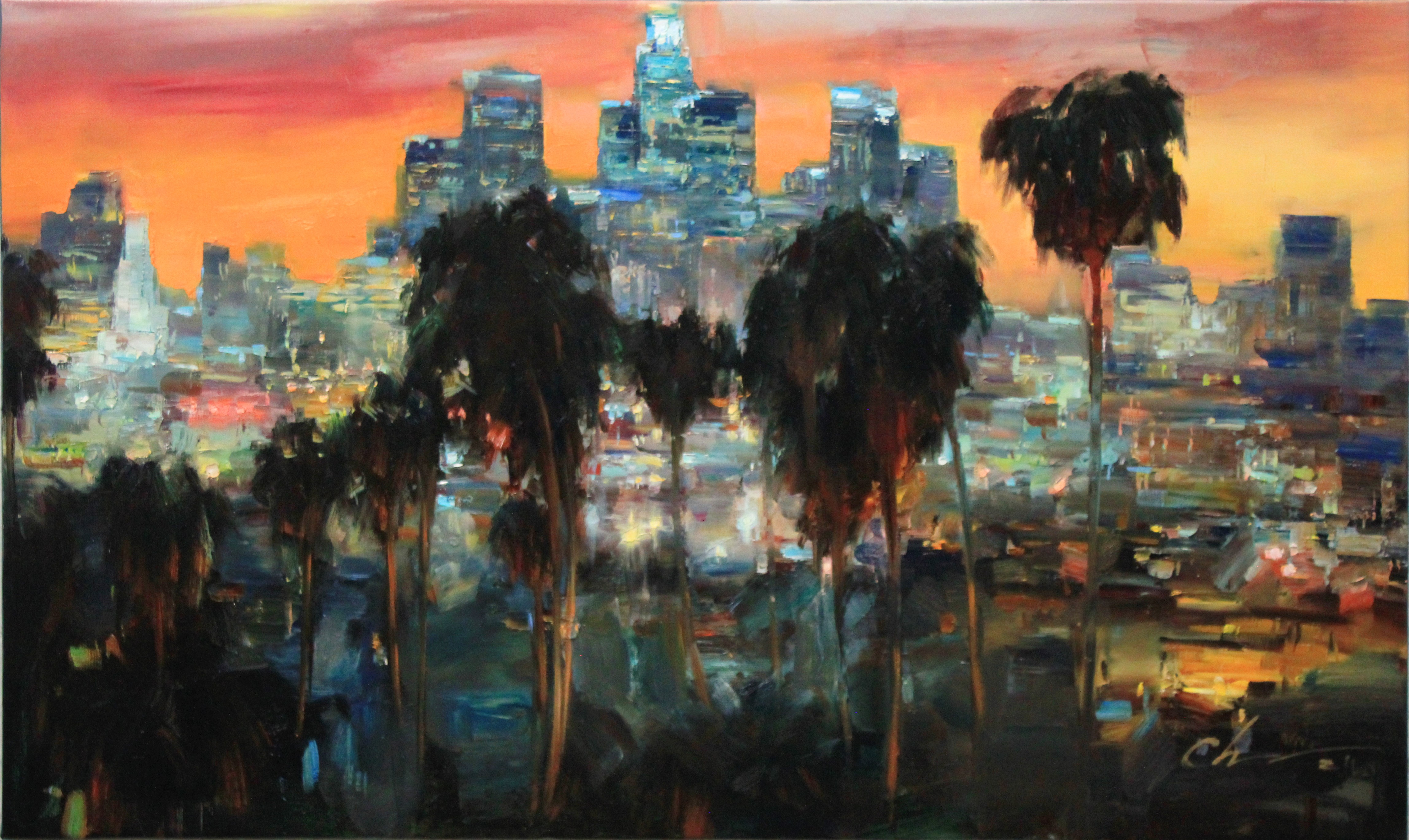 Serhii Cherniakovskyi, Evening Los Angeles Serhii Cherniakovskyi, Evening Los Angeles