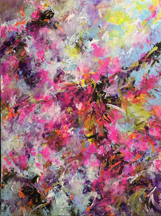 Viktoria Ganhao, Lust, Painting on Linen