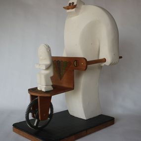 Sculpture, Passeur de fétiches, Pascal Billard