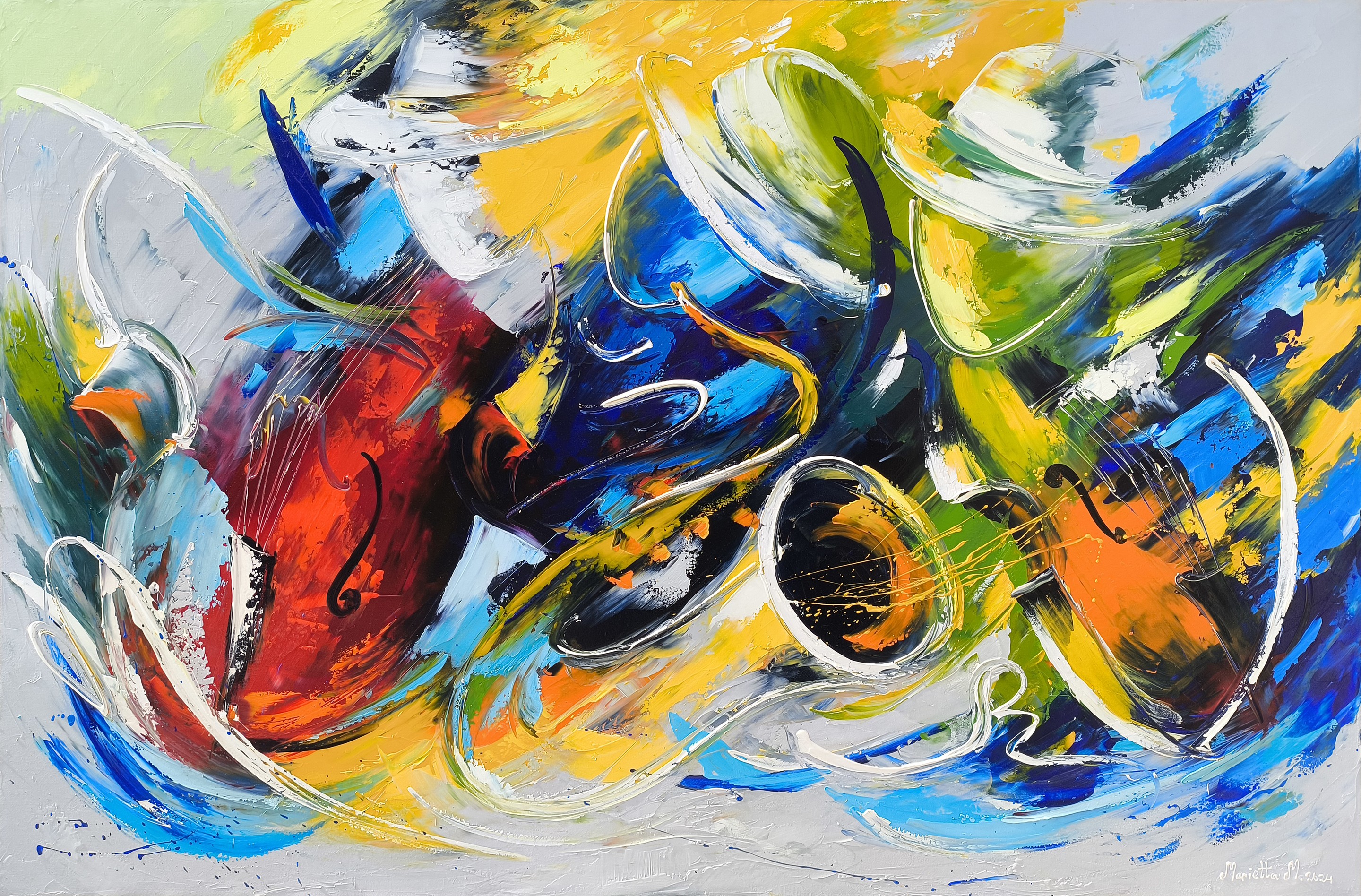 Marieta Martirosyan, Rhythmic Color Symphony Marieta Martirosyan, Rhythmic Color Symphony