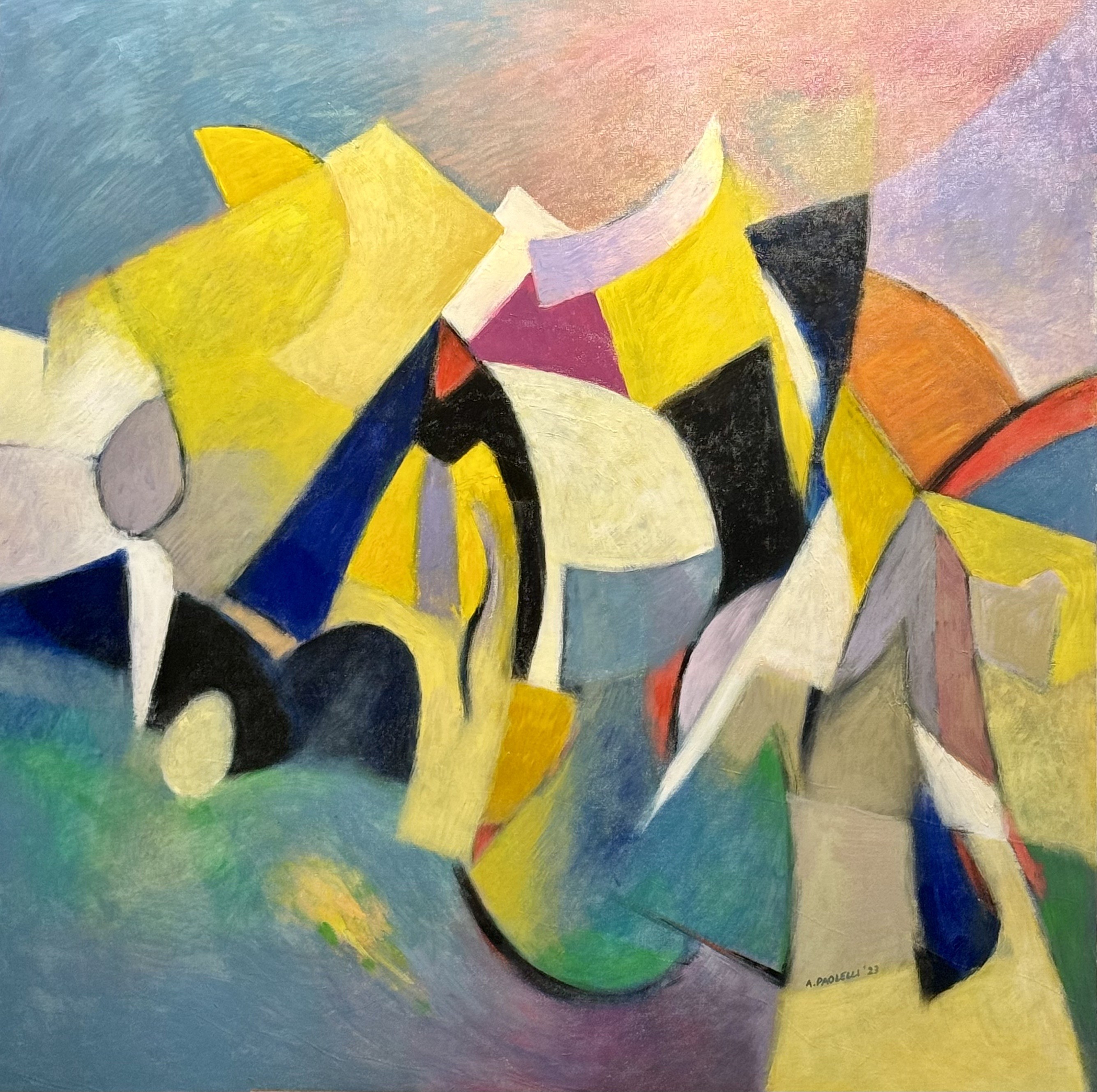 Adriano Paolelli, Abstraction 1 Adriano Paolelli, Abstraction 1