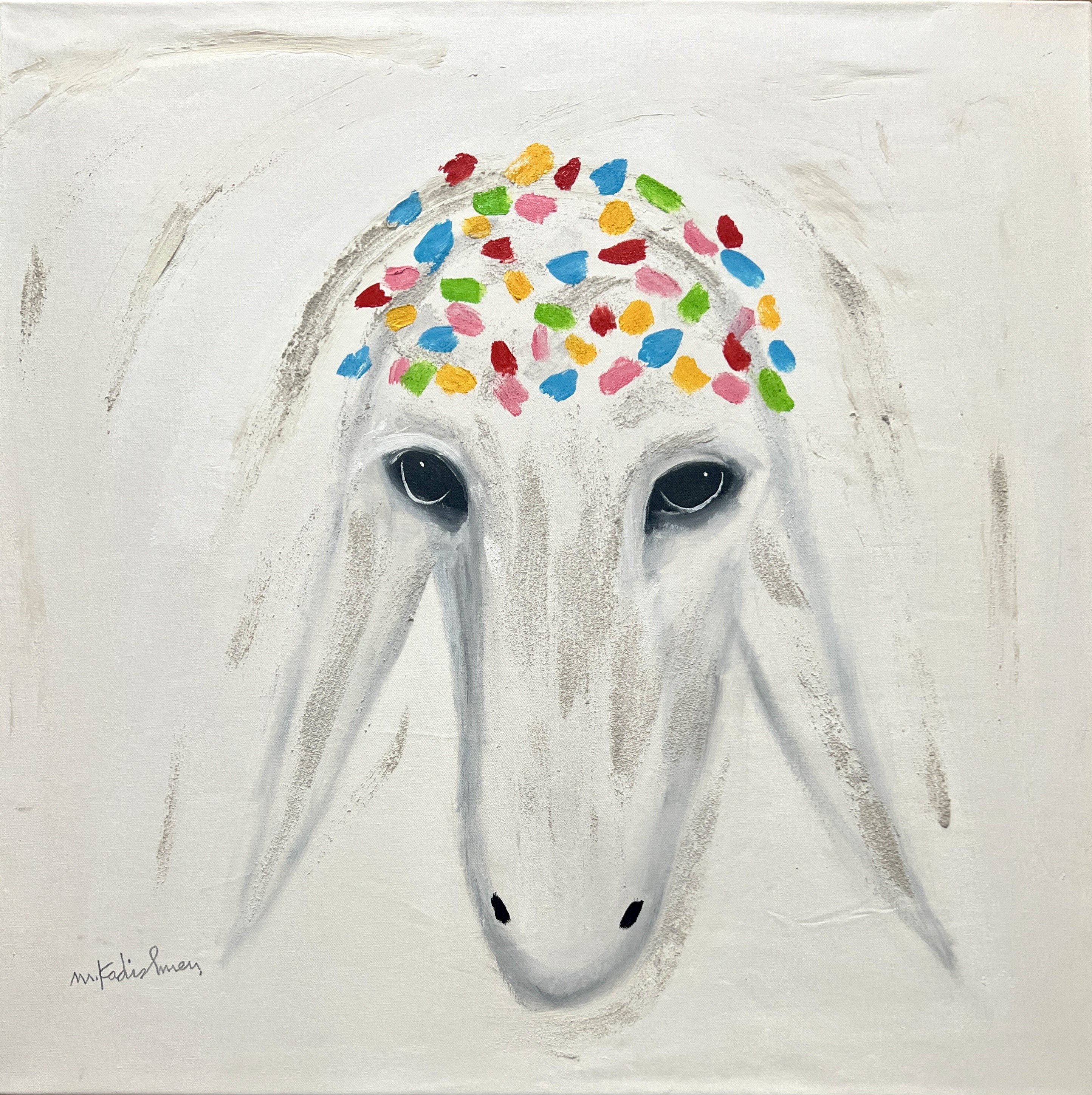 Menashe Kadishman, Exceptional Sheep Menashe Kadishman, Exceptional Sheep