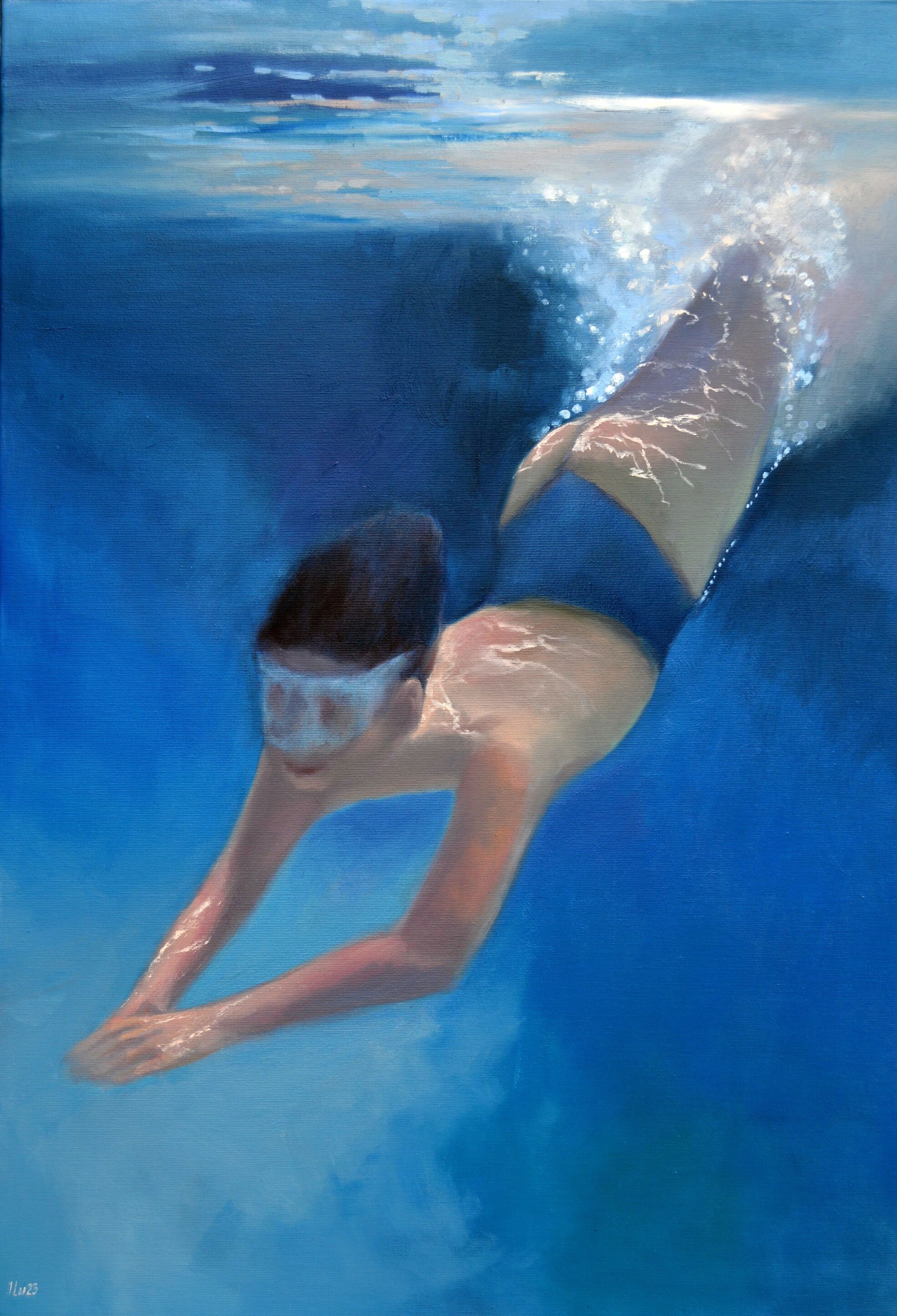 Elena Lukina, Dive into the water Elena Lukina, Dive into the water