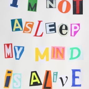 Pintura, Letter 3 - I'm Not Asleep My Mind Is Alive, Anonim